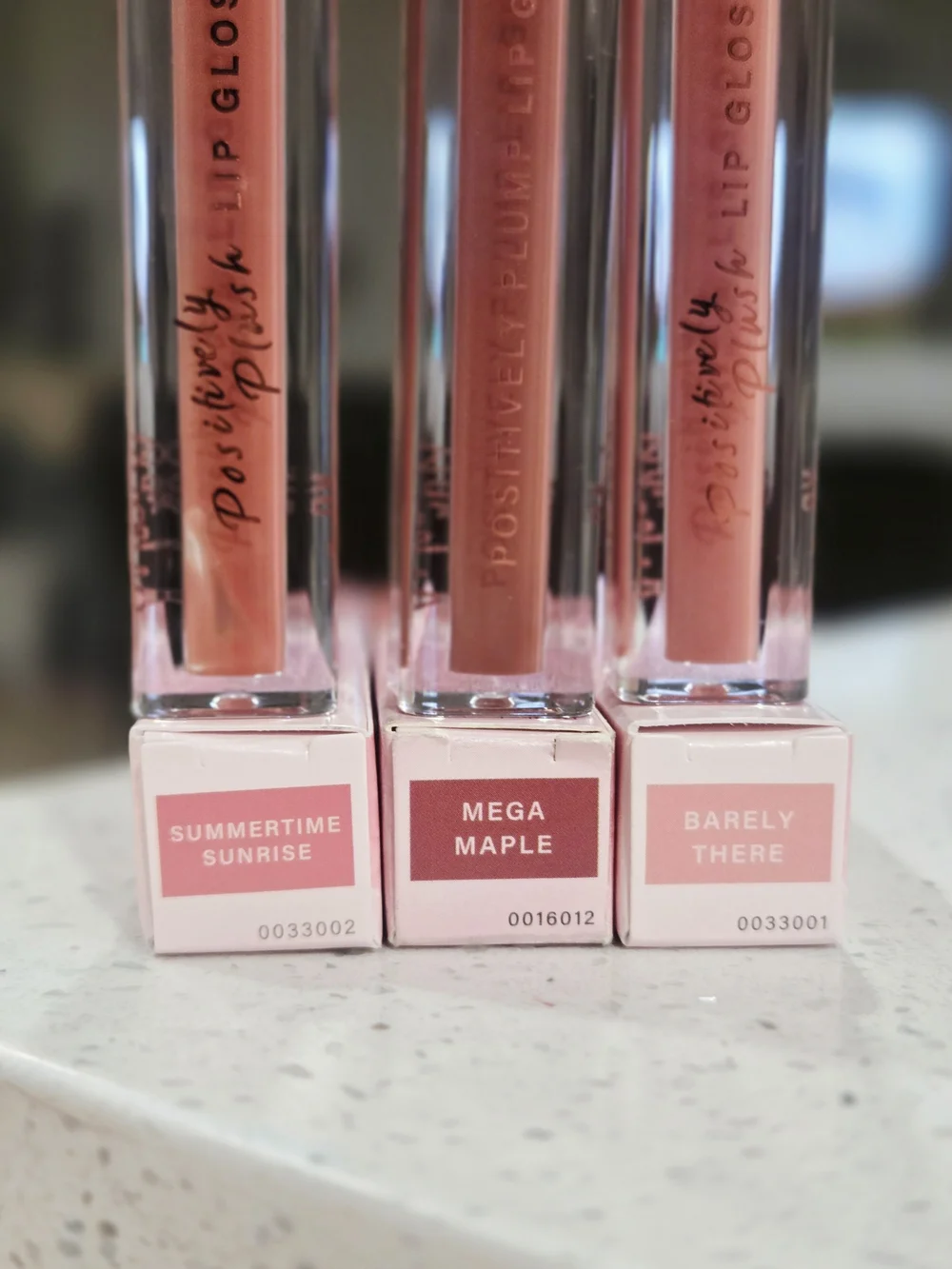 MALLY BEAUTY Lip Gloss Trio – Pink Nude Shades